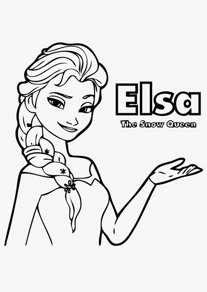 Ausmalbilder Kostenlos Anna Und Elsa