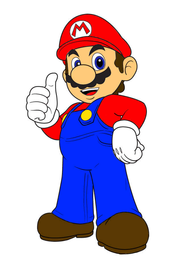 Ausmalbilder Super Mario