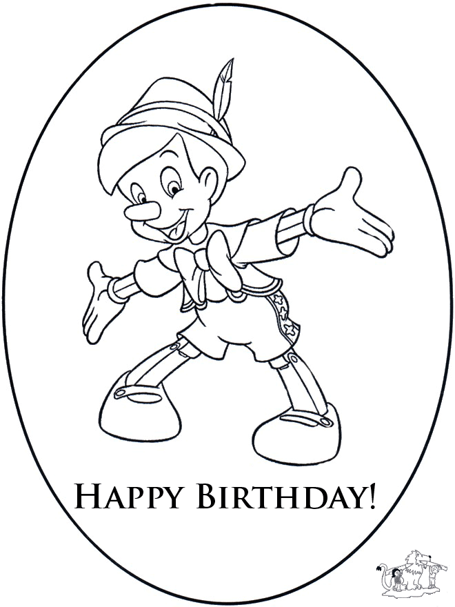 Kostenlos zum ausdrucken Alles Gute zum Geburtstag Malvorlagen Für Kinder 2 Coloring Pages Happy Birthday