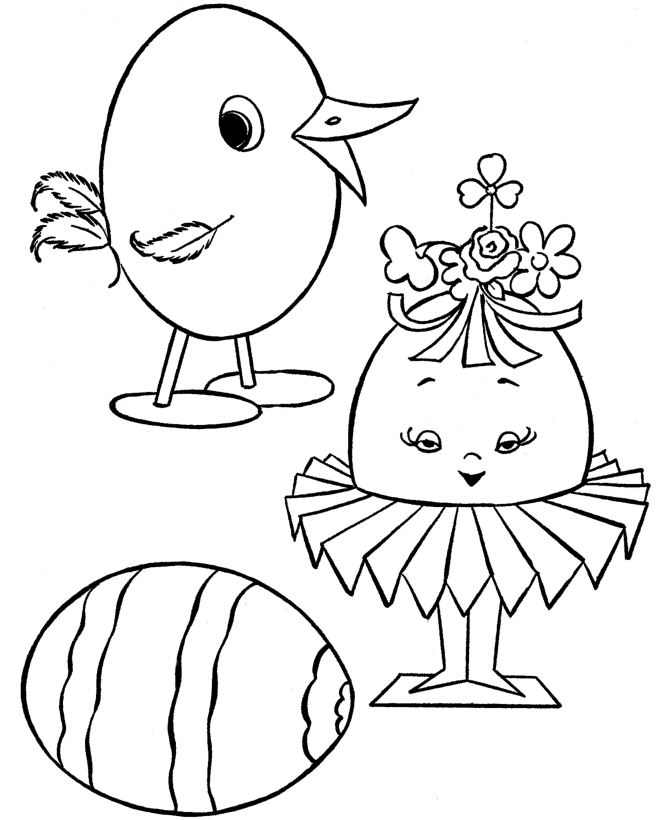 Easter Coloring Pages Printable