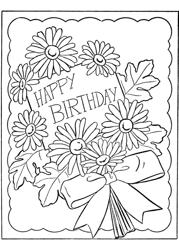 Kostenlos zum ausdrucken Alles Gute zum Geburtstag Malvorlagen Für Kinder 11 Happy Birthday Coloring Pages For Kids
