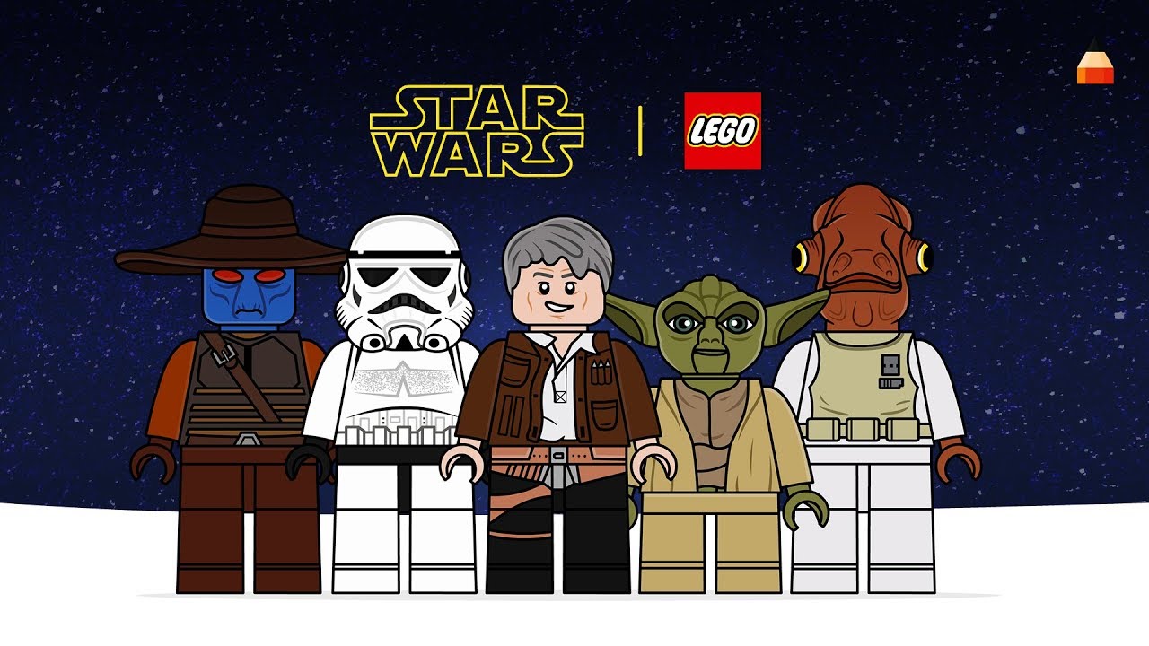 Ausmalbilder Lego Star Wars Luke