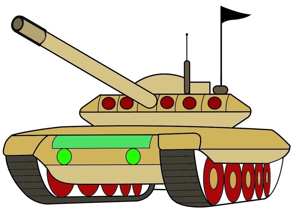 Ausmalbilder Panzer